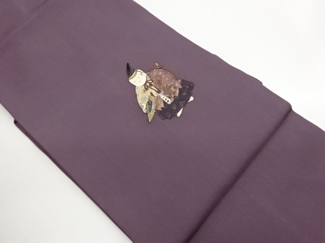 JAPANESE KIMONO / NAGOYA OBI / SHIOZE KINSAI / POEPLE IN THE PAST 